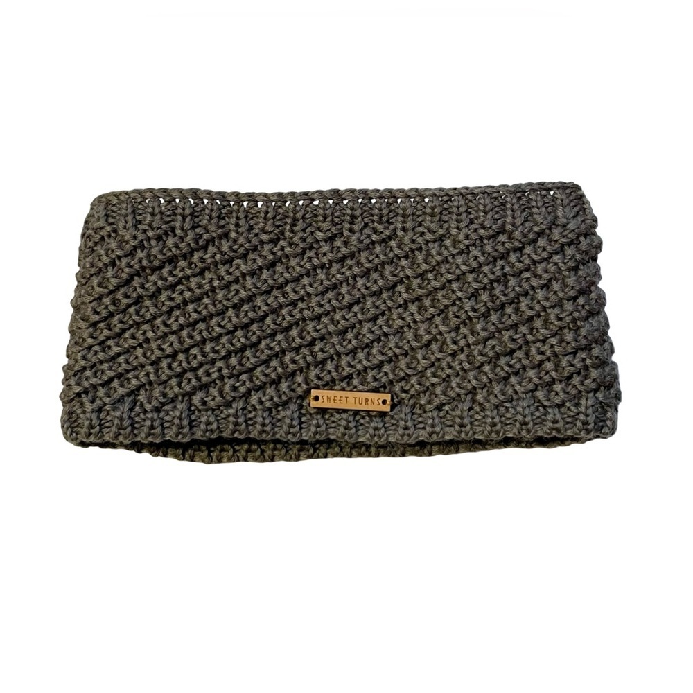 NWT Sweet Turns Wool Blend Fleece Lined Knit Headband Ear Warmer